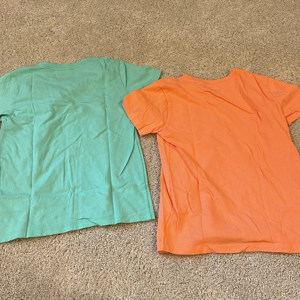 Crew cuts by J. Crew set of two tee shirts, size 6-7